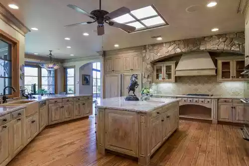 Rustic Kitchen Island