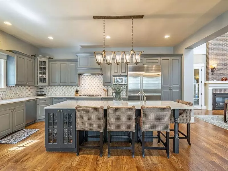 Gray Kitchen Cabinets