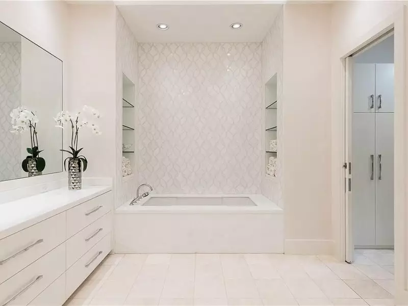 Modern White Bathroom