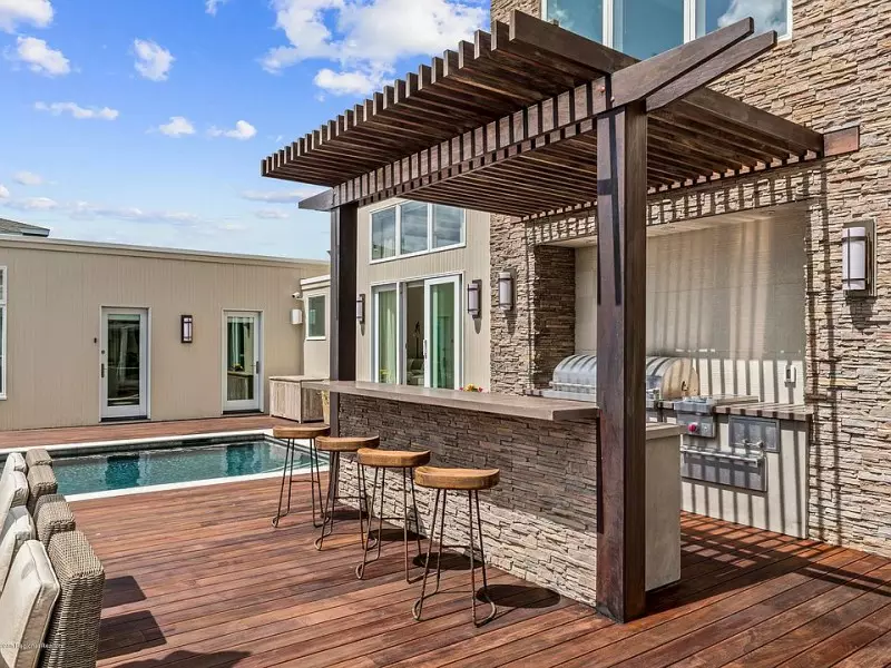 Pergola on Deck