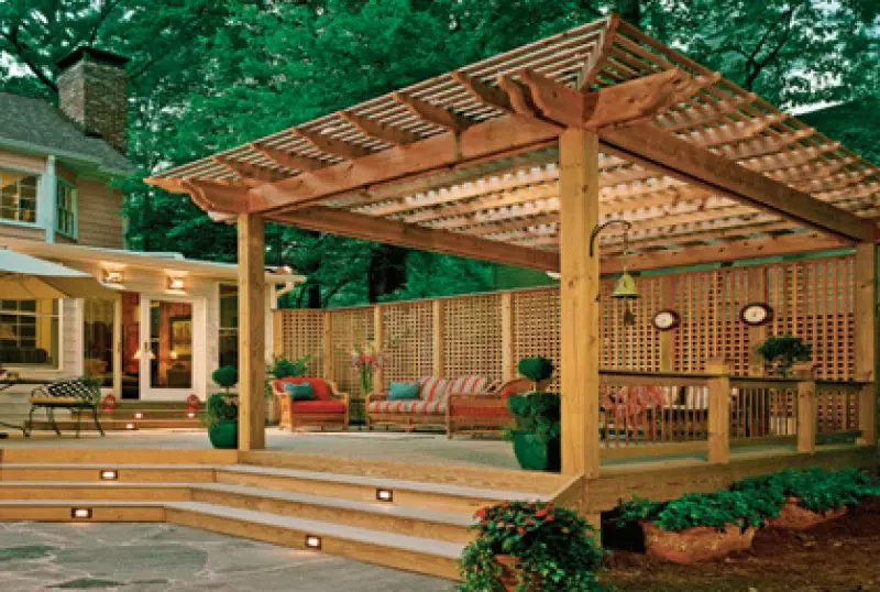 Deck Pergola Plans