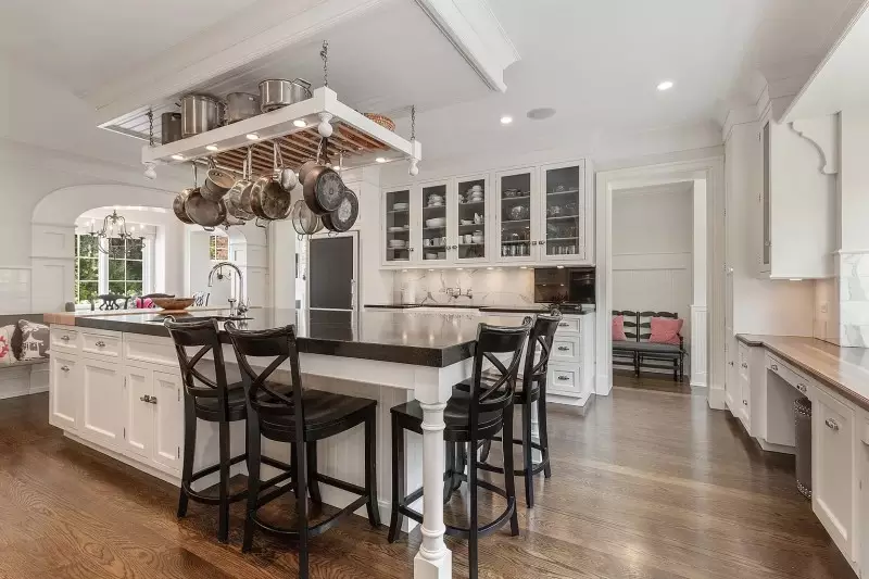 Large Kitchen Island with Seating